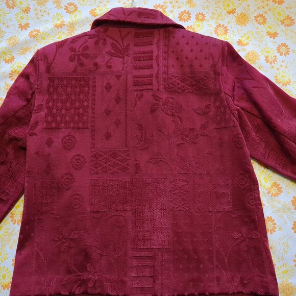 Red Renaissance Jacket with Zipper PS - Picture 10 of 10